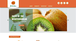 Desktop Screenshot of bellavitafoods.com